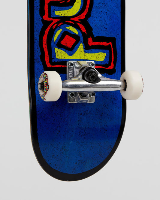 Blind Skateboard Complete OG Box Out 7.625" Black Blue FP Premium