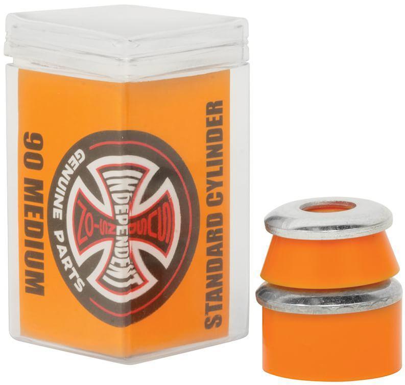 Independent Bushings 90A Medium Orange Indy Bushings Skateboard Truck Rubbers