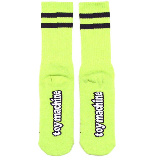 Toy Machine Socks Sect Eye Lime OSFM New Skateboard Sox