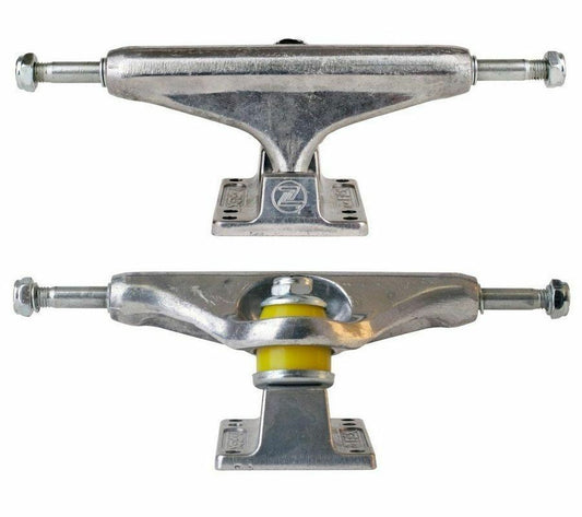 Z-Flex Skateboard Trucks 139/5.5 Silver (8.25" Axles)