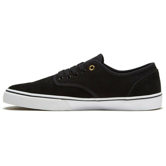 Emerica Shoes Wino Standard Black White Gold US SIZE Skateboard Sneakers