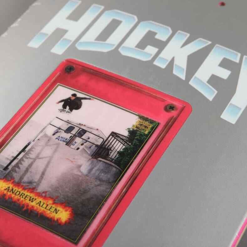 Hockey Skateboard Deck Main Event Andrew Allen 8.5"