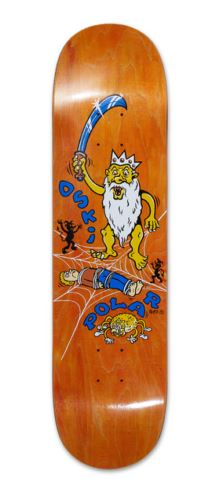Polar Skateboard Deck OSKAR ROZENBERG Spider King 8.5"