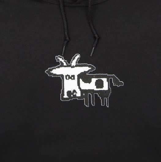 Frog Skateboards Hood Pure Cow Black Pullover
