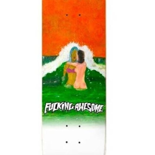 FA Skateboard Deck Wave Painting 8.5" Fucking Awesome