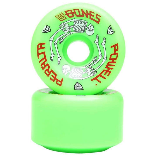 Powell Peralta Skateboard Wheels G-Bones Green 64mm 97a Reissue