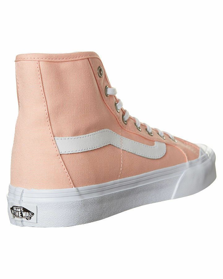 Vans Shoes Black Ball Hi SF Tropical Peach Salmon Skateboard Sneakers