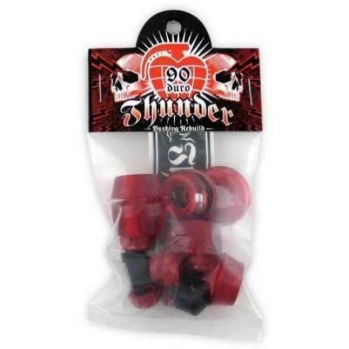 Thunder Bushings Rebuild Kit Soft 90A RED Cushions Skateboard Trucks Rubbers