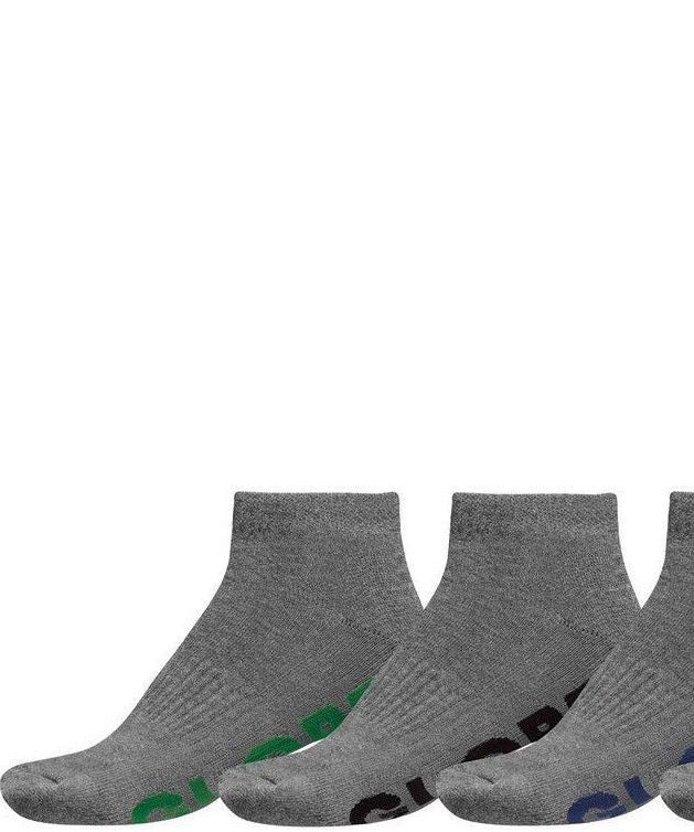 Globe Socks 5 Pack Stealth Ankle Grey Size 7-11 Skateboard Sox New
