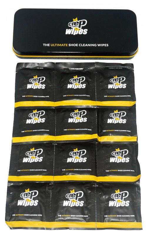 Crep Protect The Ultimate Shoe Cleaning Wipes Tin Box Of 12 Wipes