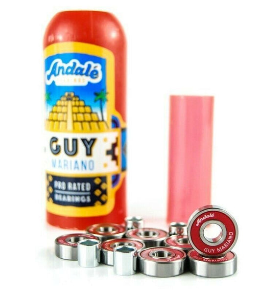 Andale Skateboard Bearings Guy Mariano Hot Sauce Wax Bottle Signature Pro Model