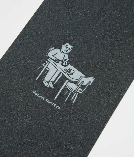Polar Skate Co Grip Spilled Milk 9" Full Skateboard Deck Griptape