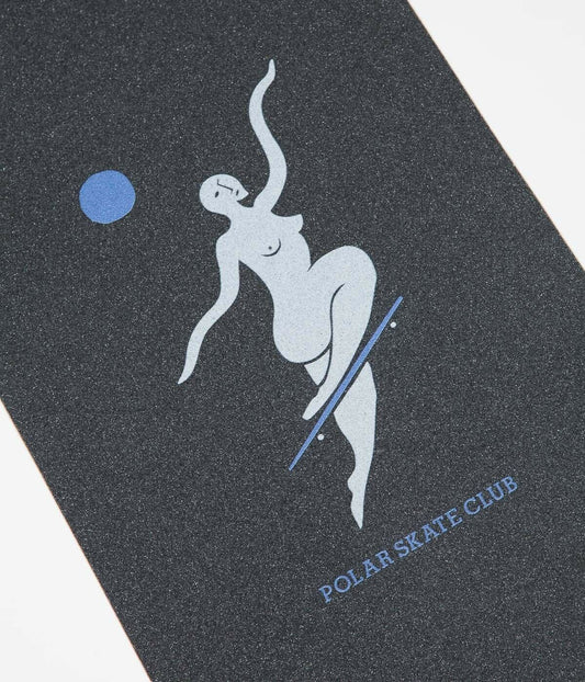 Polar Skate Co Grip Club Blue 9" x 33" Full Skateboard Deck Griptape