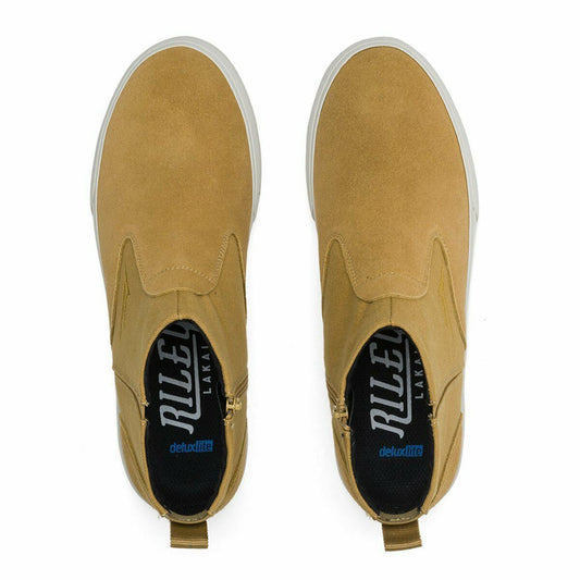 Lakai Shoes Riley Mid Boot Tobacco Suede USA SIZE Skateboard Sneakers