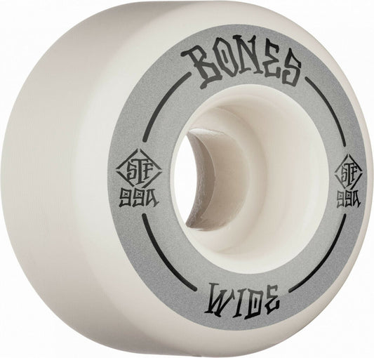 Bones Skateboard Wheels Surplus Wide 52mm 99a STF