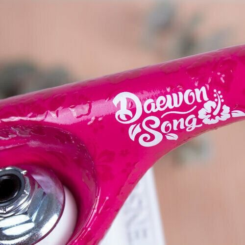 Tensor Skateboard Trucks Mag Light Slicks Daewon Song Candy Pink 5.25 Hollow 8"