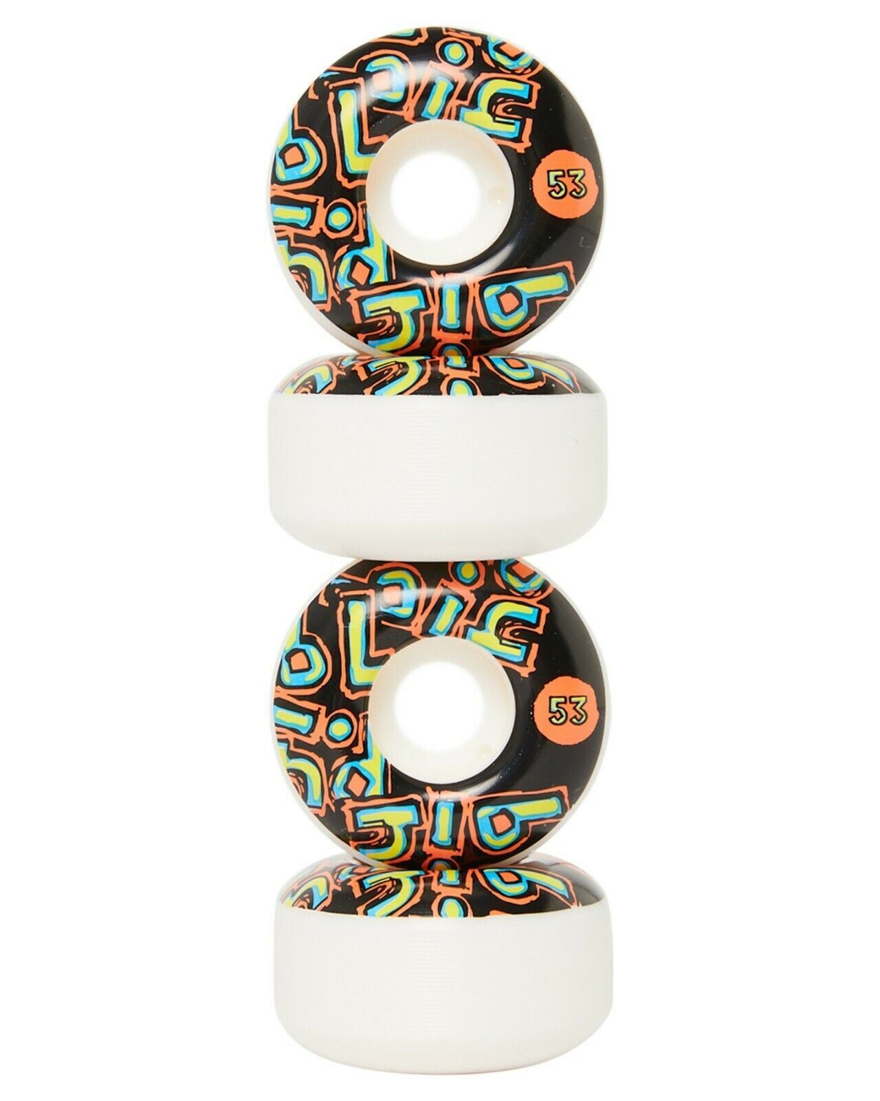 Blind Skateboard Wheels OG Stacked Black 53mm