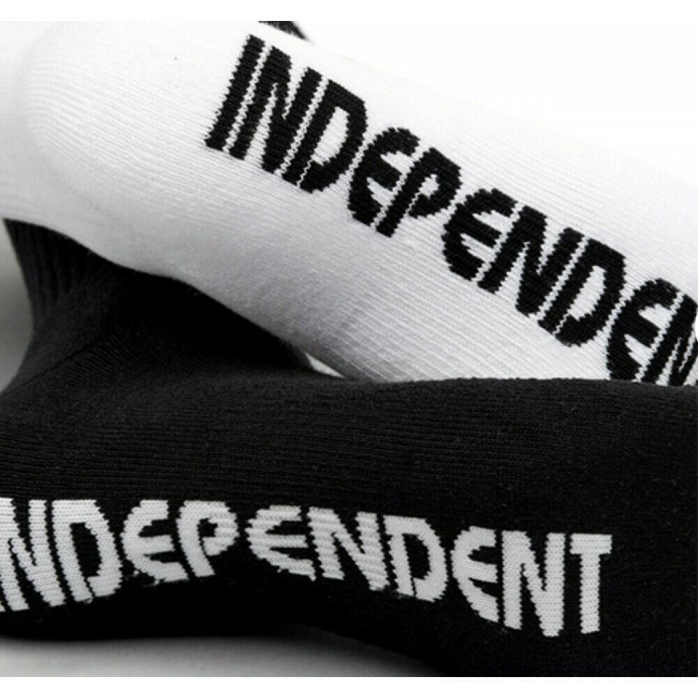 Indy Socks 4 Pack Fuk Off Crew Size 6-10 Mens Independent Skateboard Sox