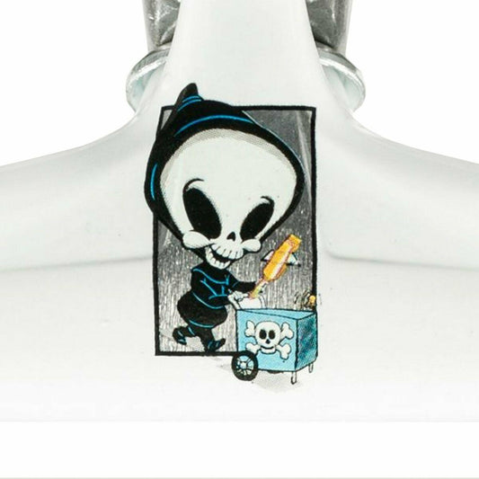 Tensor Skateboard Trucks Alum Reaper Box TJ Rogers White 5.5 Blind 8.25" Axles