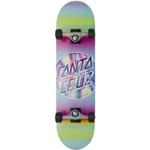 Santa Cruz Skateboard Complete Iridescent Dot Full 8" Pre-Assembled