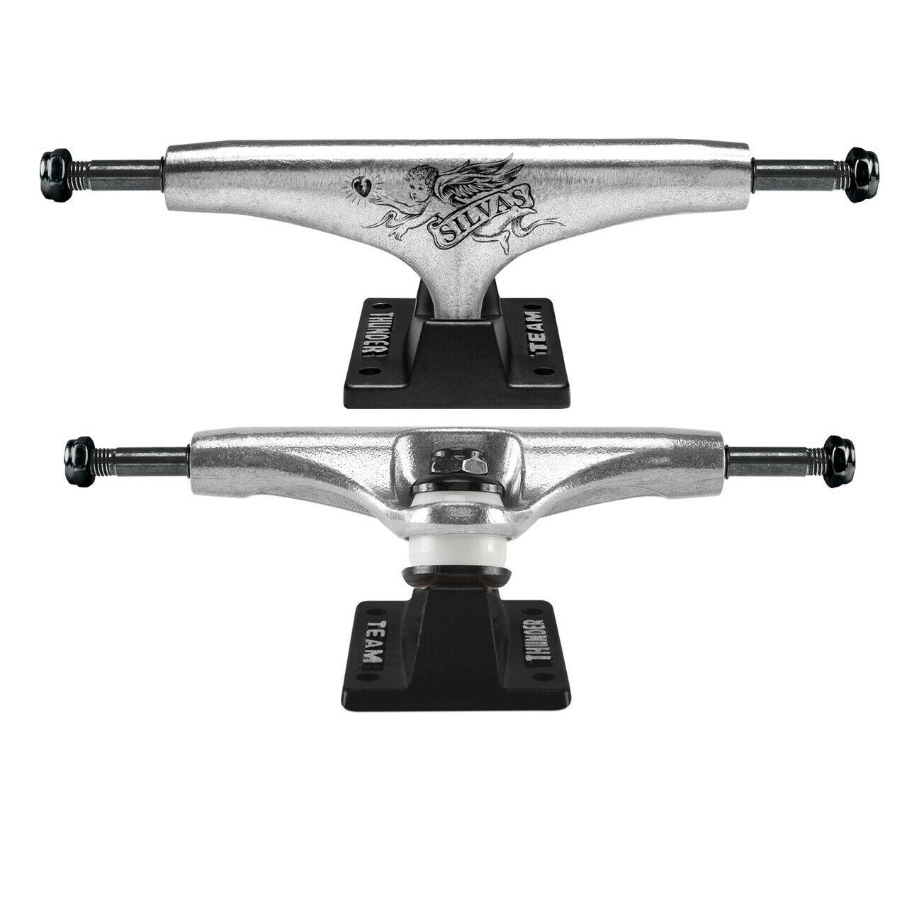 Thunder Skateboard Trucks Hollow Miles Omni 148 Polish Black Team 8 25 Axles