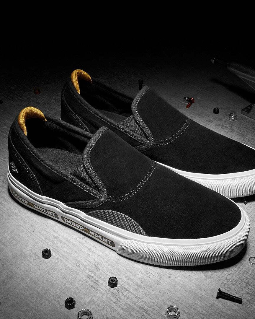 Emerica Shoes x Independent Wino G6 Slip-On Black US SIZE Skateboard Sneakers