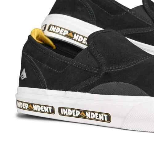 Emerica Shoes x Independent Wino G6 Slip-On Black US SIZE Skateboard Sneakers