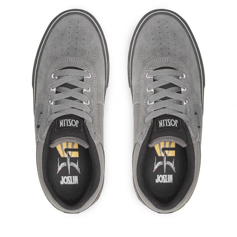 Etnies Shoes Chris Joslin Vulc Dark Grey Black US SIZE Skateboard Sneakers