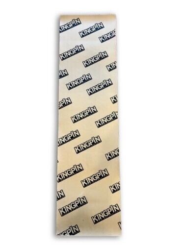 Kingpin Skate Supply Grip Tape Mini Tramp Stamp Black 9"x33" Skateboard Griptape
