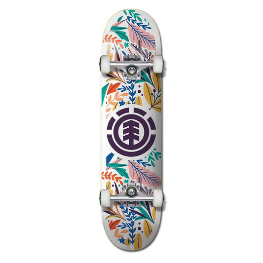 Element Skateboard Complete Floral Party 8" Pre-Assembled