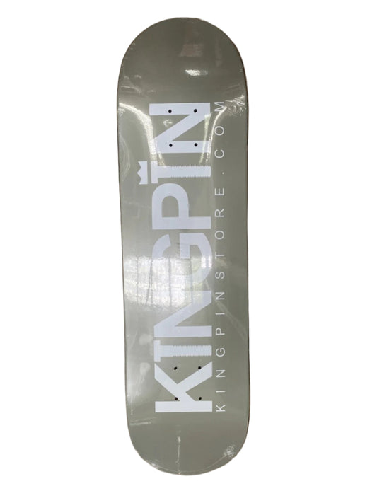 Kingpin Skate Supply Deck OG Logo Grey Fog 8.5"
