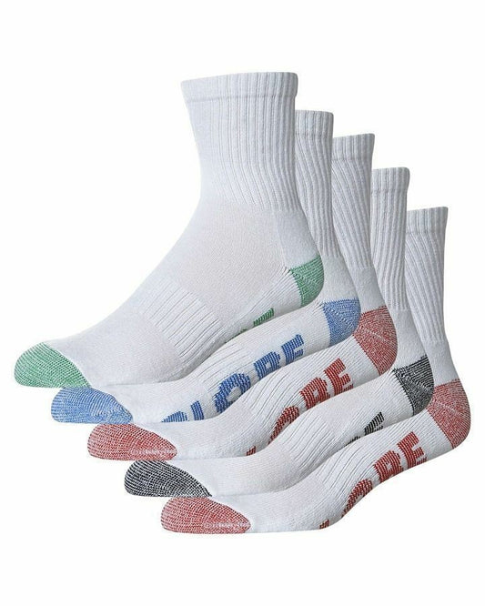 Globe Socks 5 Pack Marle Crew Asst Size 7-11