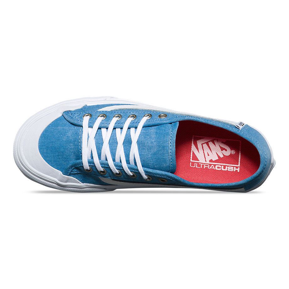 Vans Shoes Black Ball SF Cendre Blue Wash Skateboard Sneakers