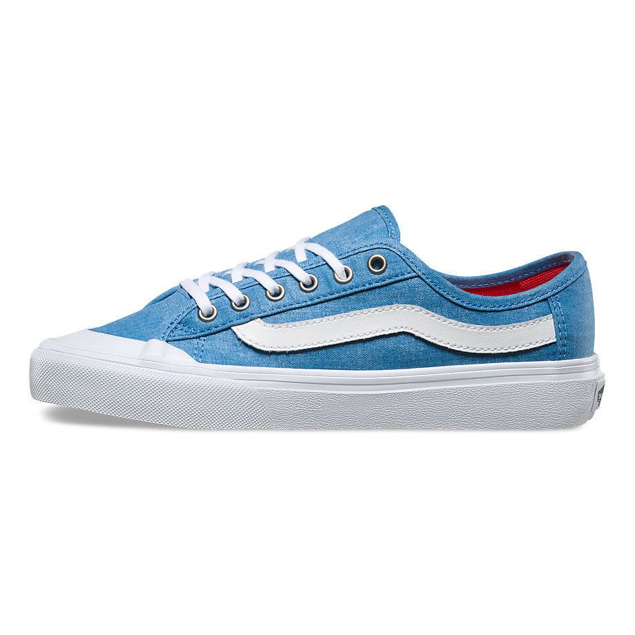 Vans Shoes Black Ball SF Cendre Blue Wash Skateboard Sneakers