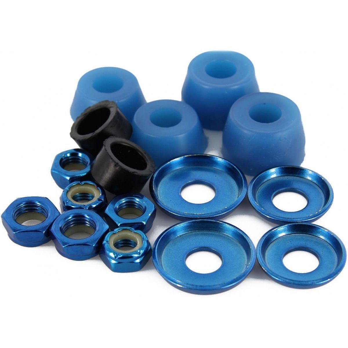 Thunder Bushings Rebuild Kit Medium 95A BLUE Cushions Skateboard Trucks Rubbers