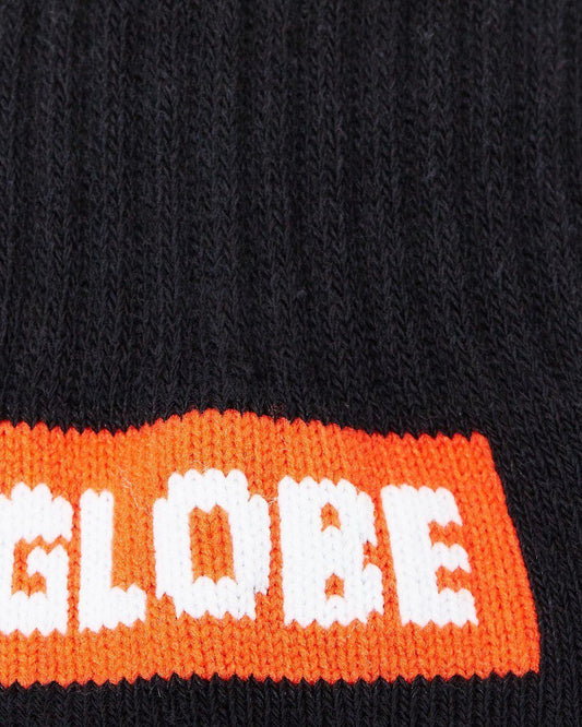 Globe Socks 5 Pack Minibar Crew Black Size 7-11 Skateboard Sox