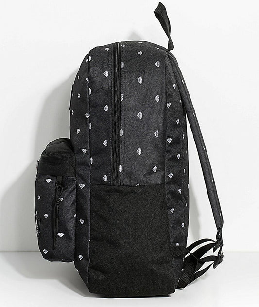 Jansport Backpack x Diamond Supply Co Super FX Black Repeat Skate School Bag