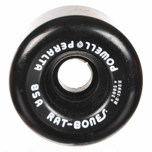 Powell Peralta Skateboard Wheels Rat Bones Black 60mm 85a 2008 Reissue