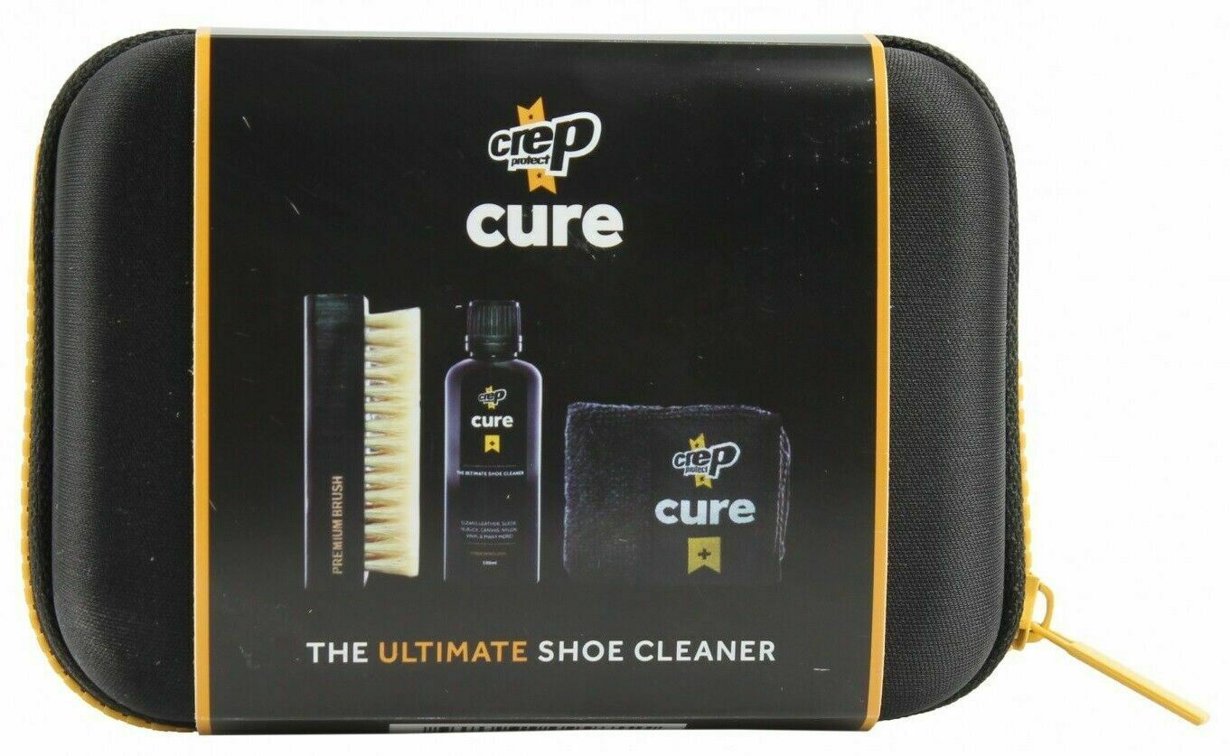 Crep Protect The Cure Kit Shoe Cleaning Spray, Hog Hair Brush & Microfibre Cloth