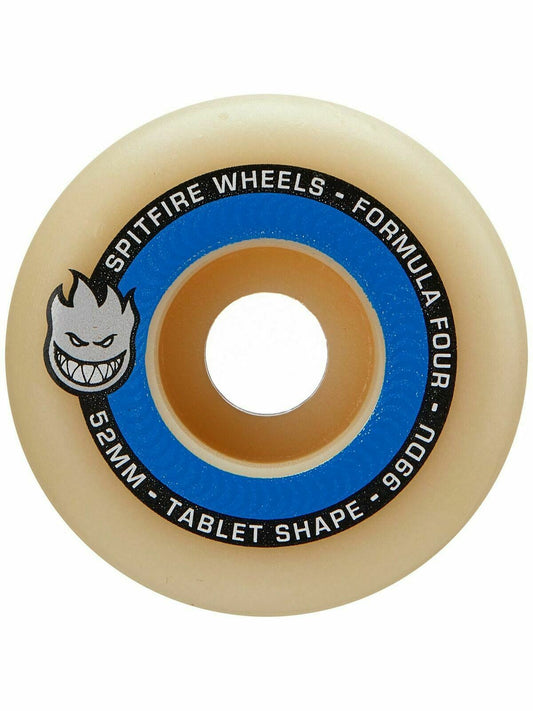 Spitfire Skateboard Wheels Formula Four Tablets 52mm 99D F4