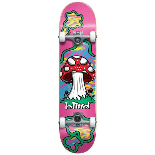Blind Skateboard Complete Shroom Land Pink 8.125" FP Pre-Assembled
