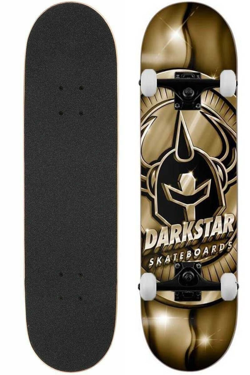 Darkstar Skateboard Complete Anodize Fp Gold 8 Pre Assembled