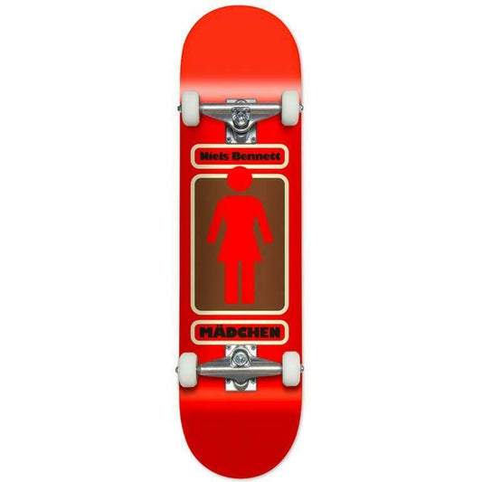 GIRL Skateboard Complete Niels Bennett 93 Til WR41 8.25" Pre-Assembled