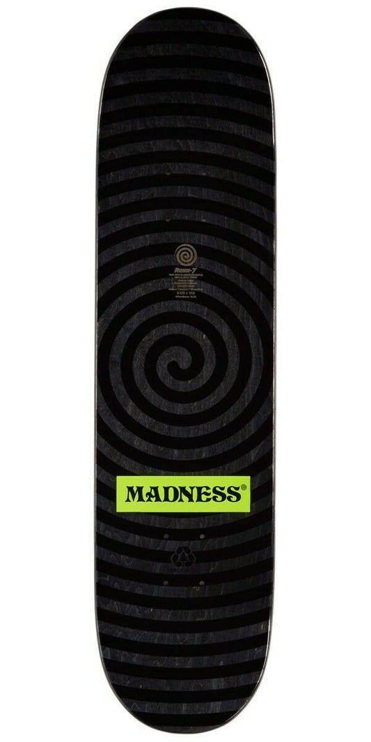 Madness Skateboard Deck Engraved 9" R7