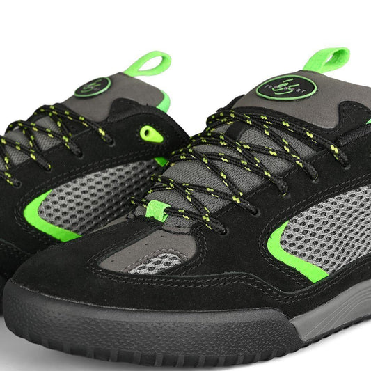 eS Shoes Quattro x Skate Shoe Dreams Black Grey US SIZE Skateboard Sneakers