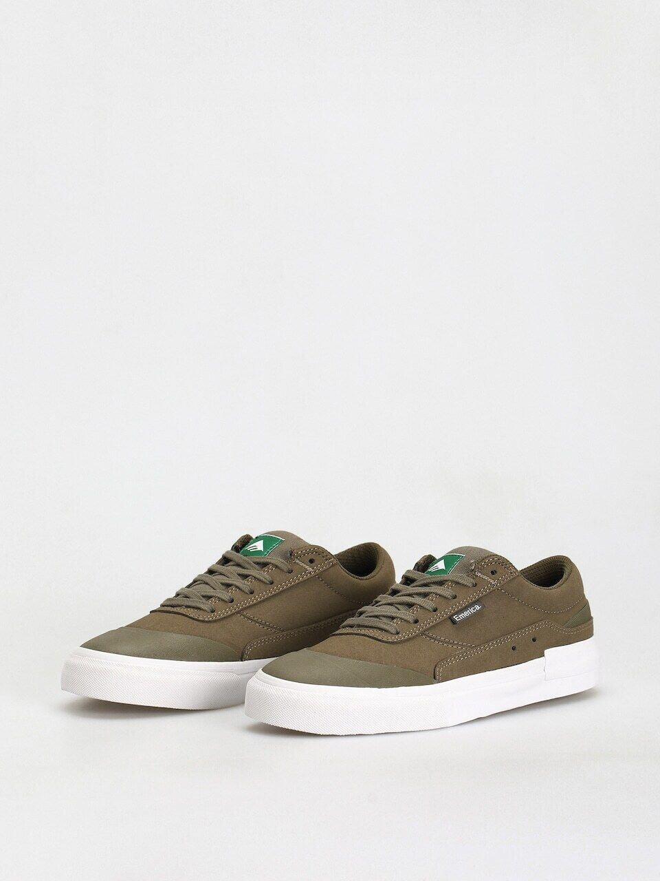Emerica Shoes Vulcano Olive USA Skateboard Sneakers