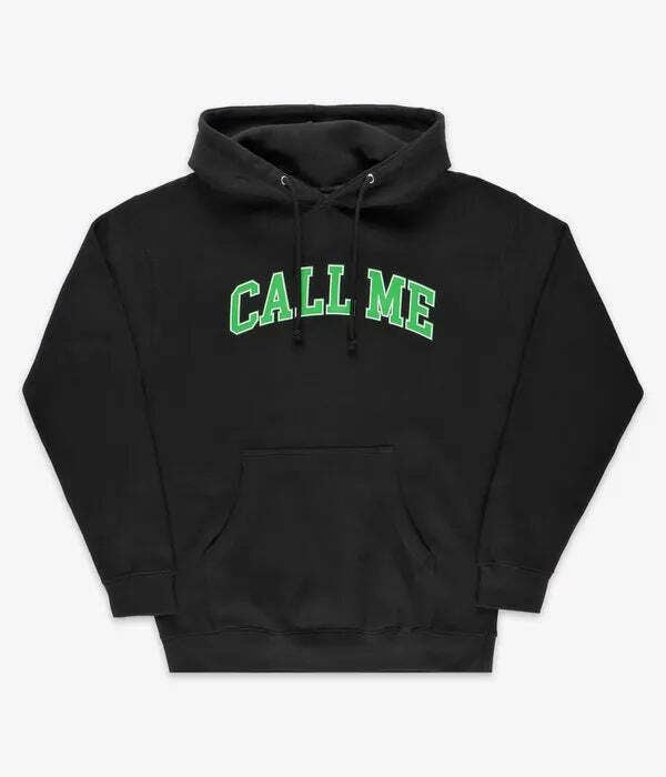 Call Me 917 Hood Call Me Black Skateboard Hoody Pullover Hoodie