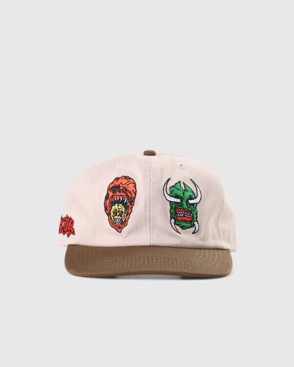 Baker Cap Two Face Tan Snapback Skateboard Hat
