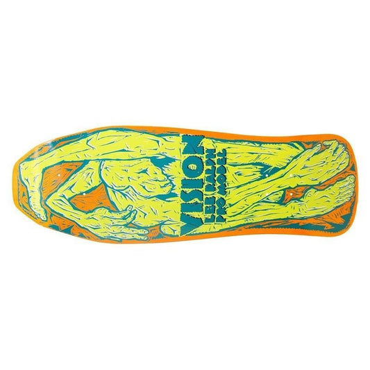 Vision Skateboards Deck Lee Ralph Orange Stain/Green 10.25" Reissue