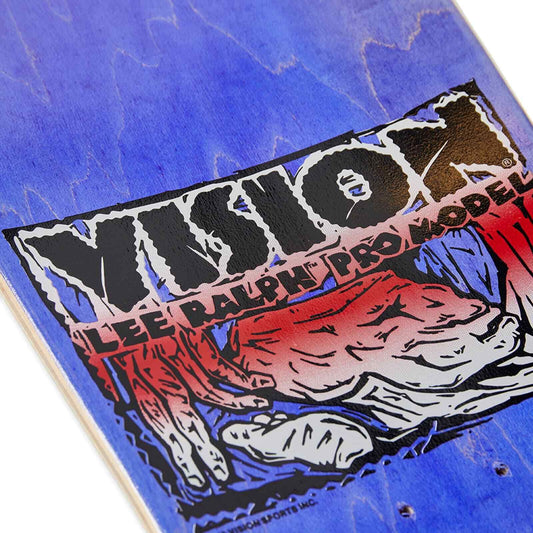 Vision Skateboards Deck Lee Ralph Purple Stain/Silver 10.25" Reissue